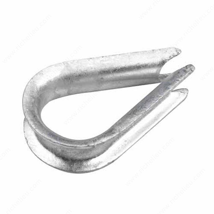 1/2" ROPE THIMBLE - ZINC-COATED - Kilrich Building Centres