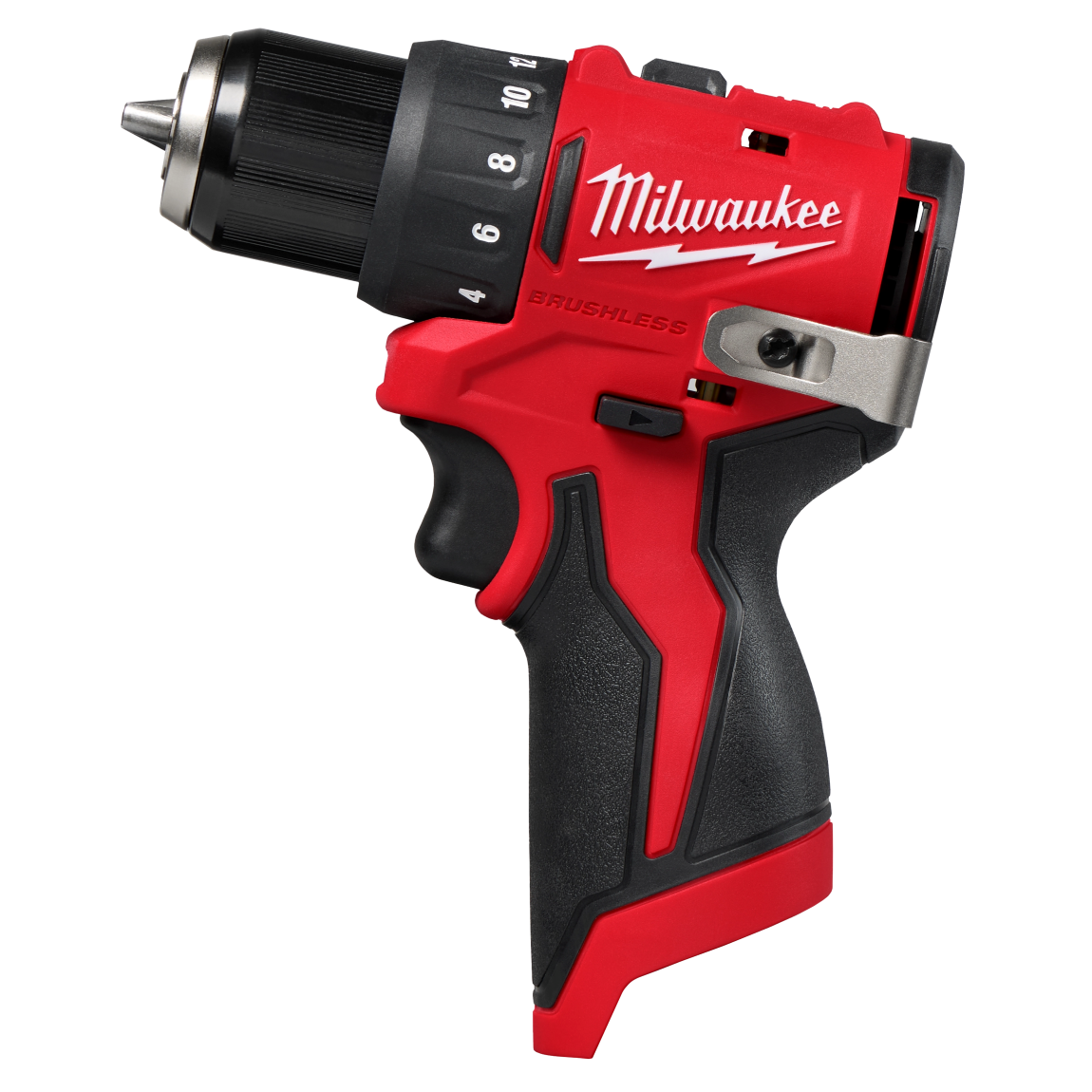 MILWAUKEE M12 SUBCOMPACT BRUSHLESS 3/8" DRILL / DRIVER (TOOL ONLY) - Kilrich Building Centres