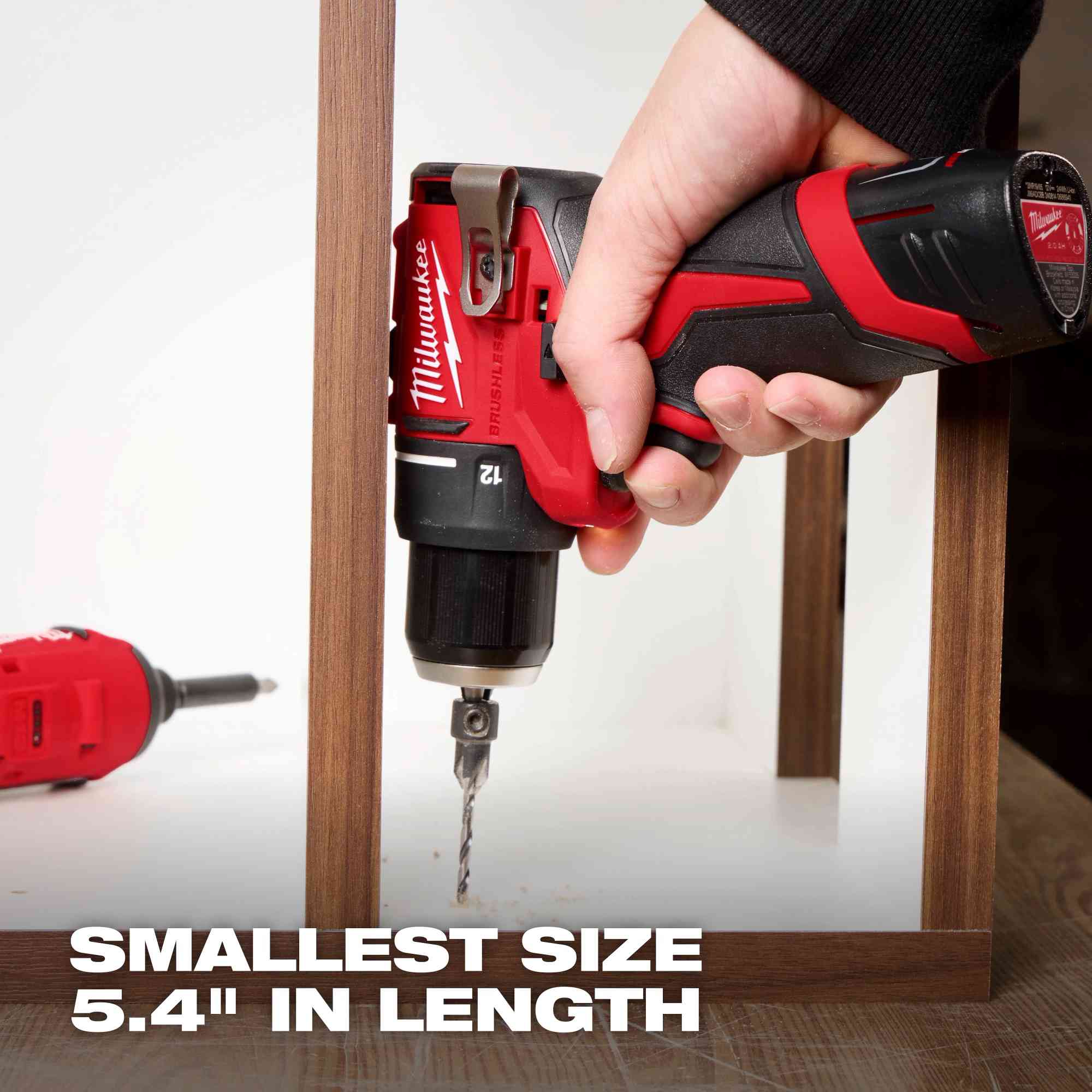Main 3 - MILWAUKEE M12 SUBCOMPACT BRUSHLESS 3/8" DRILL / DRIVER (TOOL ONLY) -