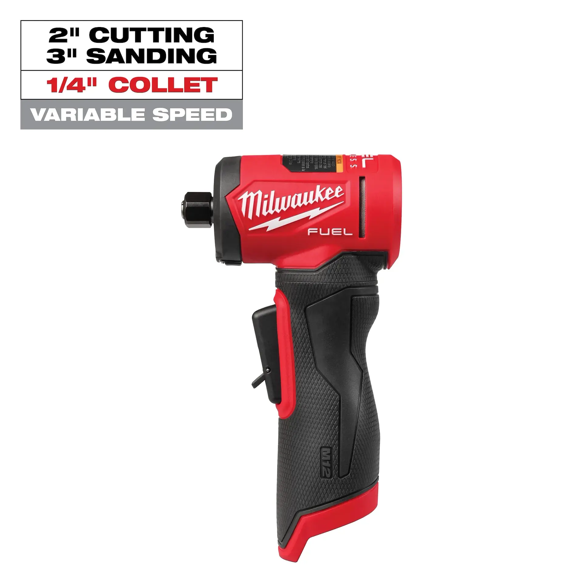 MILWAUKEE M12 FUEL RIGHT ANGLE DIE GRINDER - Kilrich Building Centres