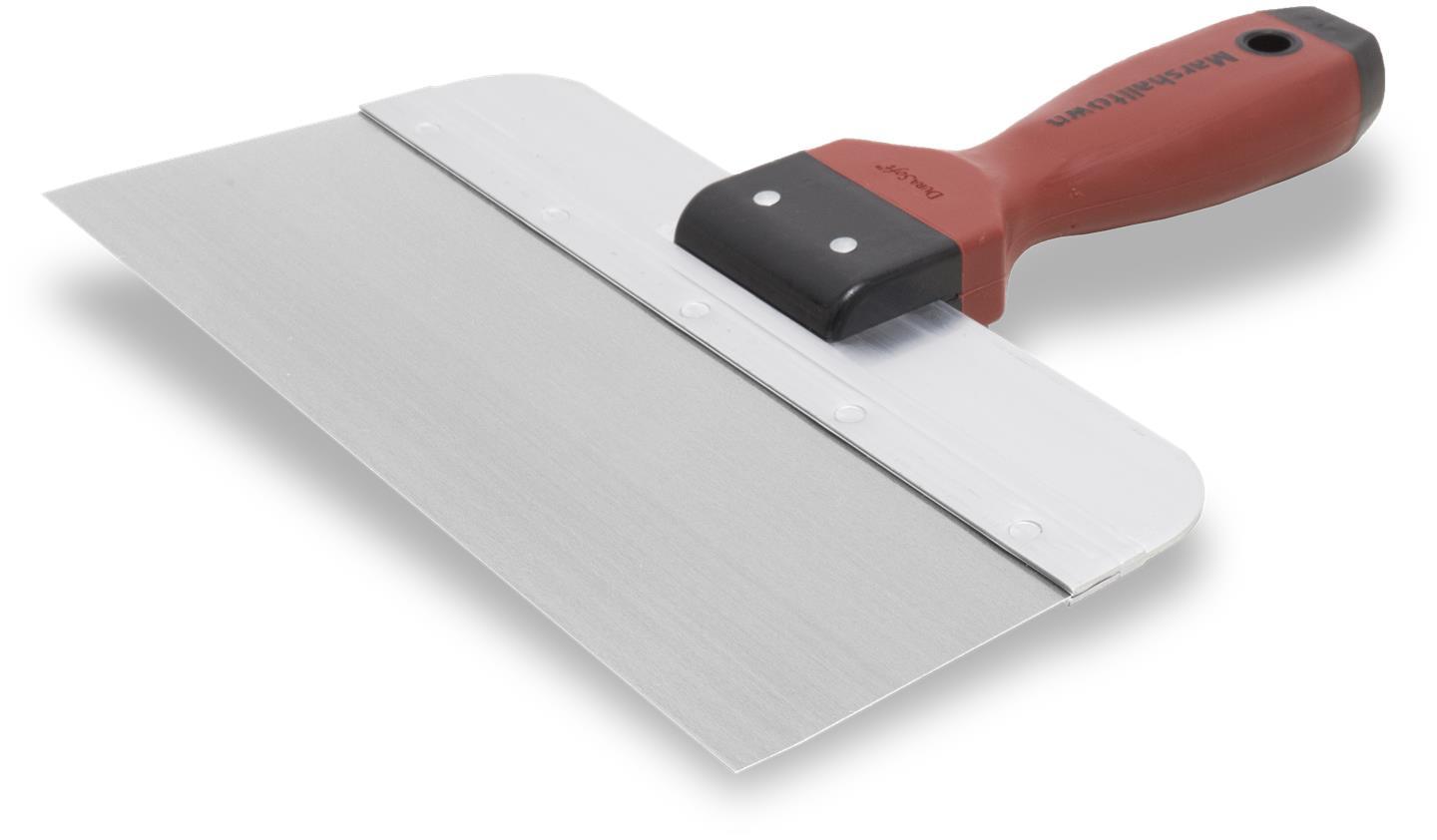 MARSHALLTOWN 10" x 3" STAINLESS STEEL TAPING KNIFE w/ DURASOFT HANDLE - Kilrich Building Centres
