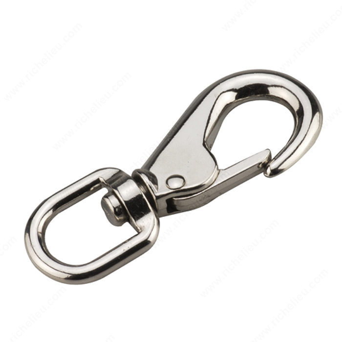 5/8" ROUND EYE BOAT SNAP SWIVEL - CHROME - Kilrich Building Centres