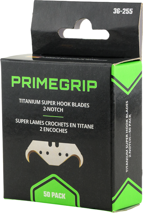 Main 2 - PRIMELINE TITANIUM HOOK BLADES (50 PACK) -