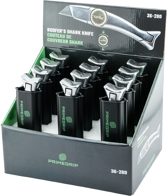 Main 3 - PRIMELINE PRIMEGRIP ROOFERS
SHARK KNIFE -