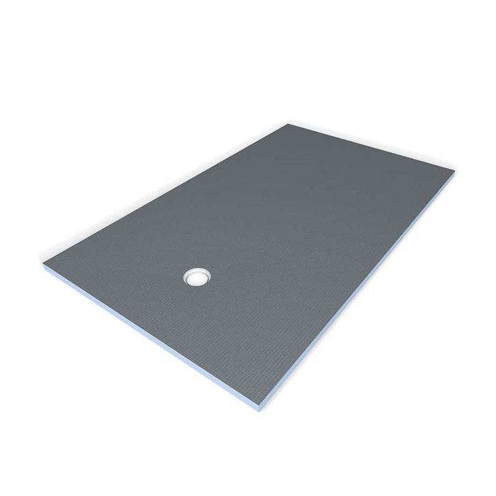 WEDI CENTER DRAIN PRIMO POINT DRAIN SHOWER PAN (3' x 6') - Kilrich Building Centres