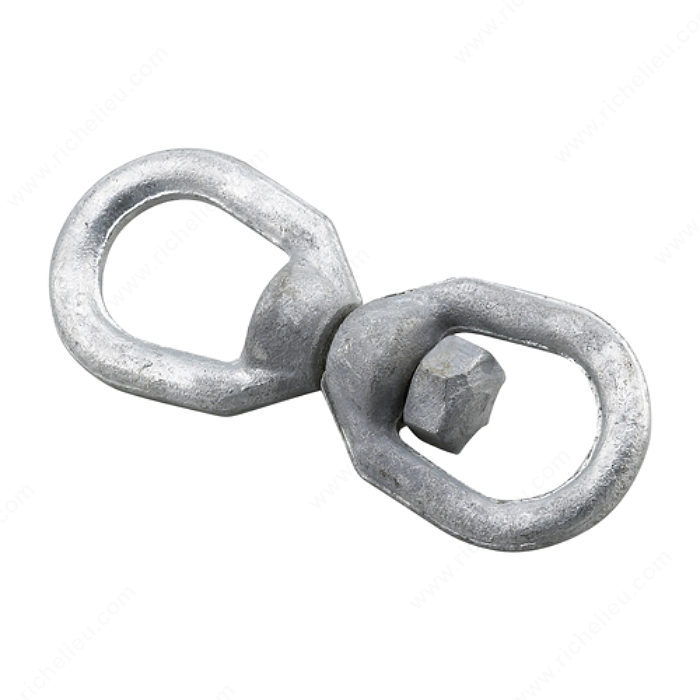 5/16" FORGED CHAIN SWIVEL - GALVANIZED - Kilrich Building Centres
