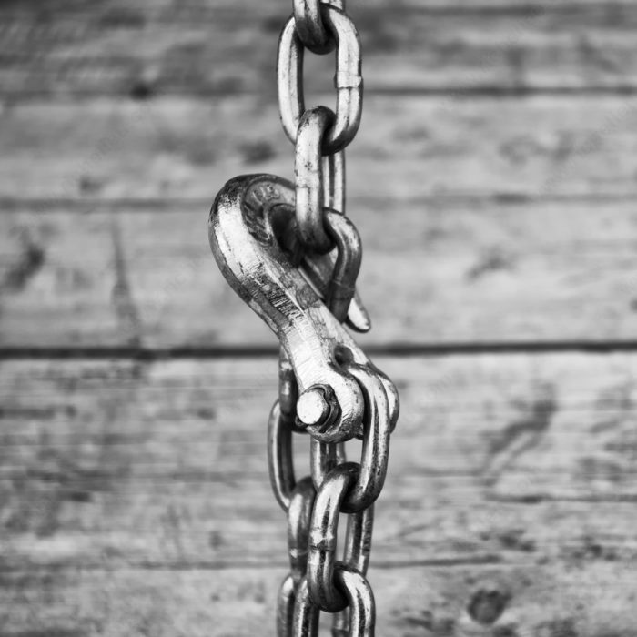 Main 2 - 3/8" CLEVIS GRAB HOOK - BLUE -