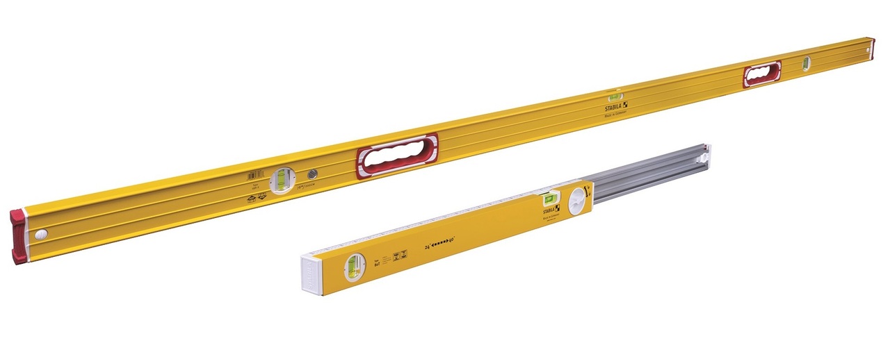 STABILA TYPE 196 JAMBER SET w/ 78" LEVEL & 40" 80T EXTENDABLE LEVEL - Kilrich Building Centres