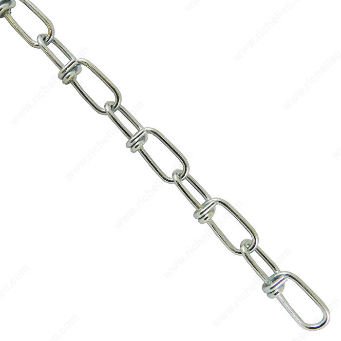 2/0 DOUBLE-LOOP CHAIN - ZINC-COATED (75' LONG) - Kilrich Building Centres