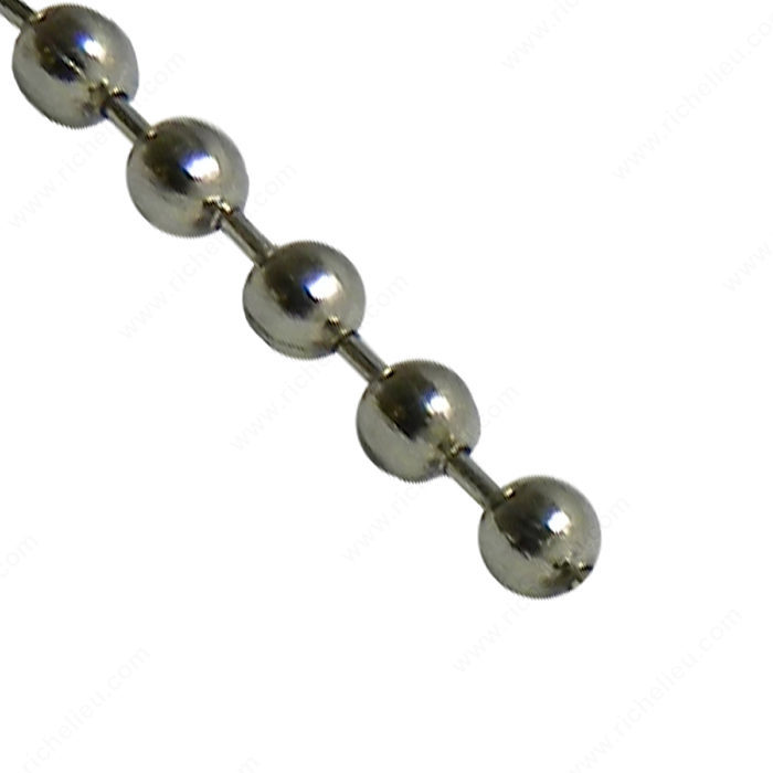 #36 BALL CHAIN - CHROME (164' LONG) - Kilrich Building Centres