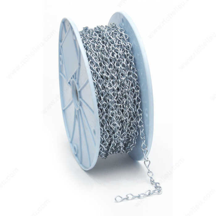 Main 2 - #16 SINGLE JACK CHAIN - ZINC-COATED (250' LONG) -