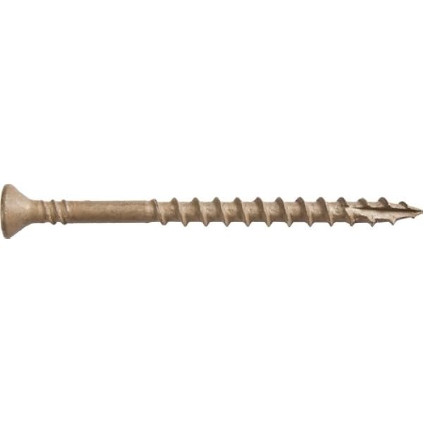 3" #8 PAM SCREWS - BROWN ACQ APPROVED (1000 PACK) - Kilrich Building Centres