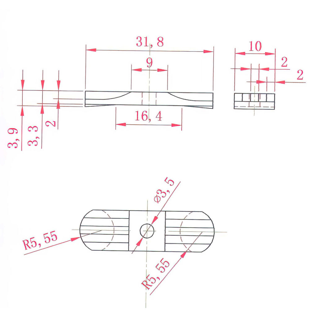 Main 2 - 1-1/4" NYLON SINGLE-TURN BUTTON -