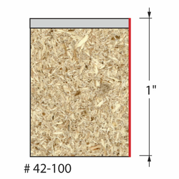 Main 2 - FREUD 3/8" 2-FLUTE FLUSH TRIMMING ROUTER BIT w/ 1/4" SHANK -