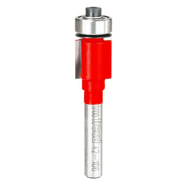 FREUD 1/2" 2-FLUTE FLUSH TRIMMING ROUTER BIT w/ 1/4" SHANK - Kilrich Building Centres