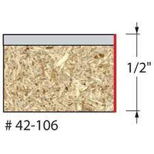 Main 2 - FREUD 1/2" 2-FLUTE FLUSH TRIMMING ROUTER BIT w/ 1/4" SHANK -