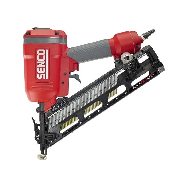 SENCO FINISH PRO 15ga PNEUMATIC ANGLED FINISH NAILER (1-1/4" - 2-1/2" NAILS) - Kilrich Building Centres
