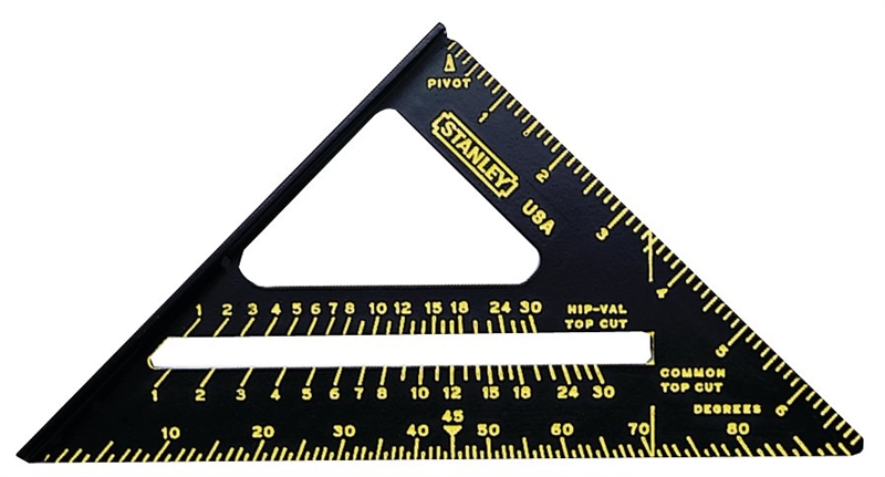 STANLEY PREMIUM 6" QUICK SQUARE LAYOUT TOOL - Kilrich Building Centres