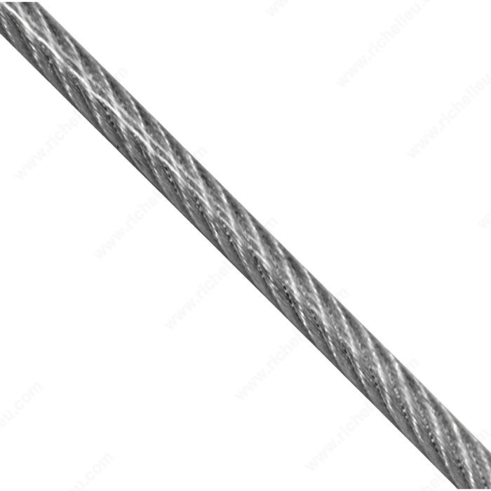 1/8" 7x7 PVC-COATED WIRE ROPE (250' REEL) - Kilrich Building Centres