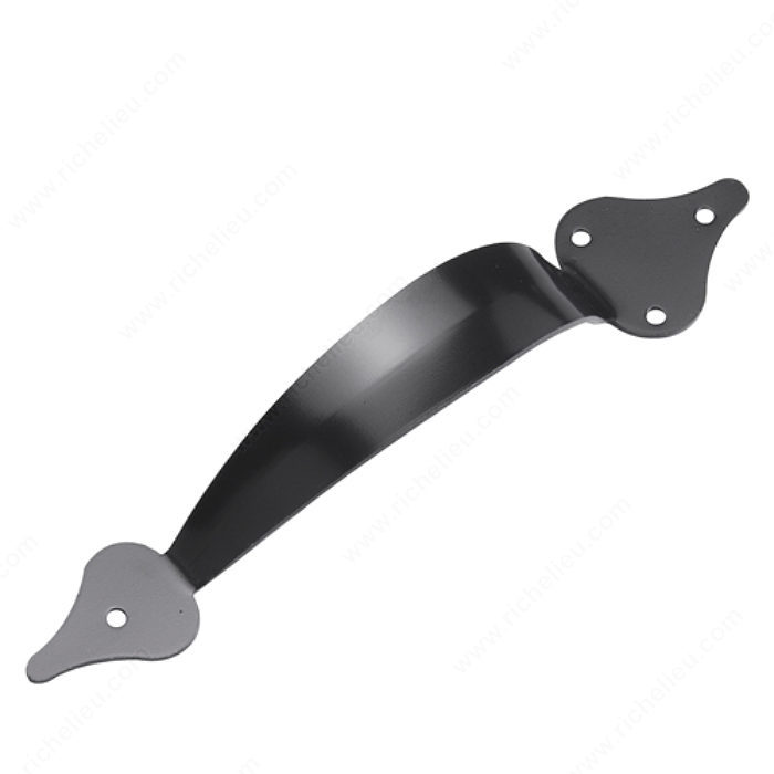 10" DECORATIVE PULL - BLACK - Kilrich Building Centres