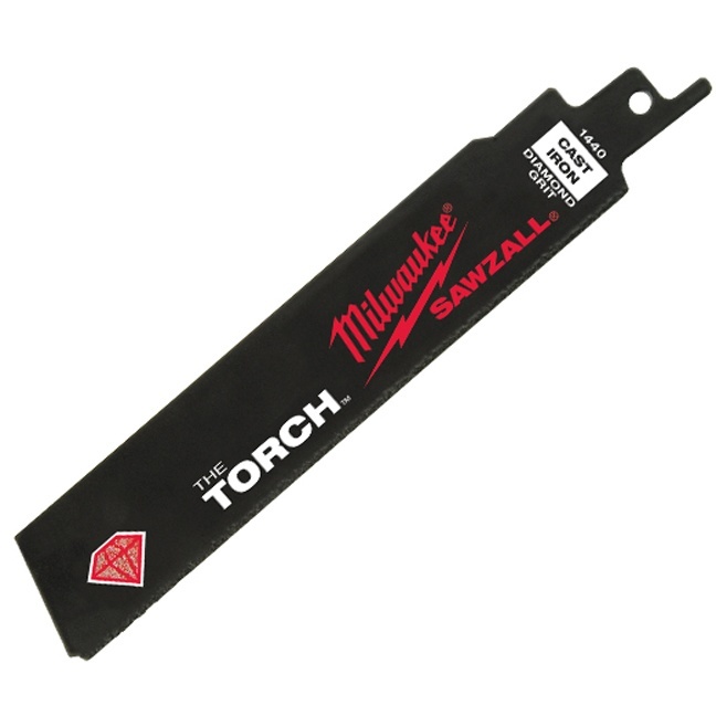 MILWAUKEE 6" DIAMOND GRIT SAWZALL BLADE - Kilrich Building Centres