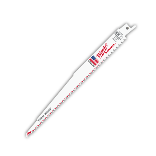 MILWAUKEE 9" 5-TPI "THIN KERF" SAWZALL BLADES (5 PACK) - Kilrich Building Centres