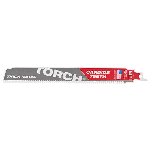  MILWAUKEE 9" 8-TPI "THE TORCH" METAL CUTTING SAWZALL BLADES (3 PACK) - Kilrich Building Centres