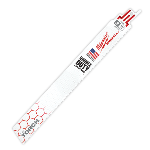 MILWAUKEE 9" 10-TPI "THE TORCH" METAL CUTTING SAWZALL BLADES (5 PACK) - Kilrich Building Centres