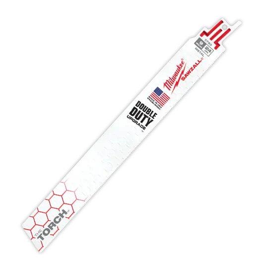 MILWAUKEE 12" 24-TPI "THE TORCH" METAL CUTTING SAWZALL BLADES (5 PACK) - Kilrich Building Centres