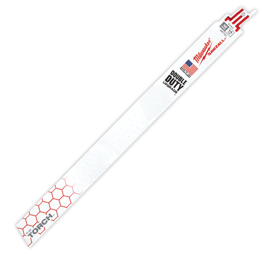 Main 1 - MILWAUKEE 12" 14-TPI "THE TORCH" METAL CUTTING SAWZALL BLADES (5 PACK) -