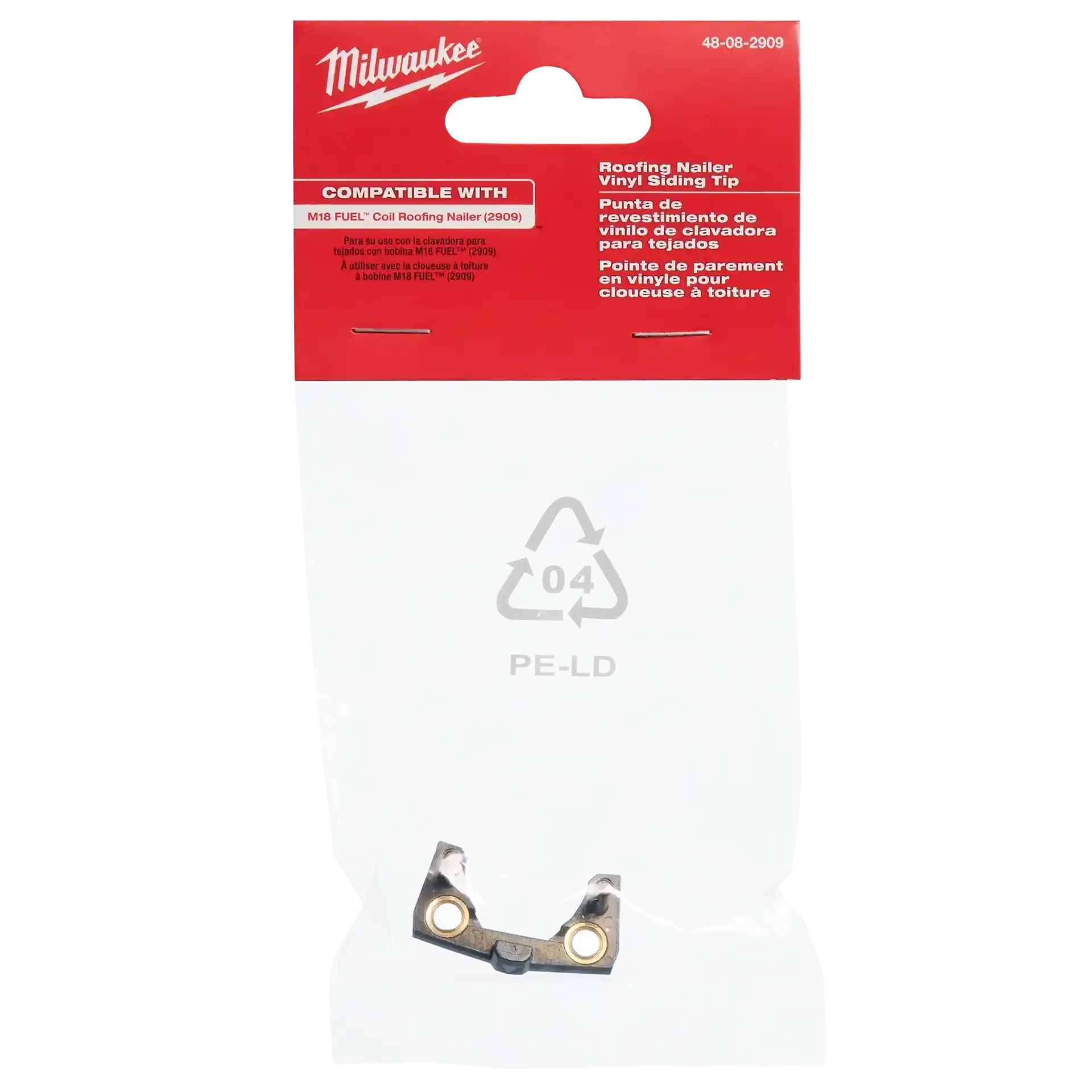 Main 2 - MILWAUKEE M18 FUEL COIL ROOFING NAILER VINYL SIDING TIP -