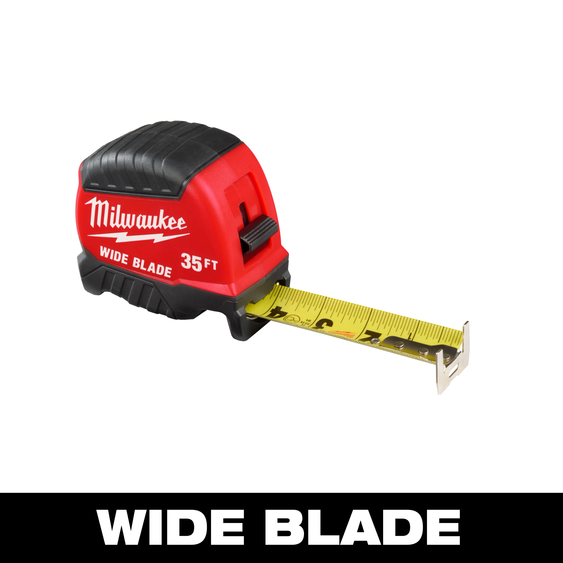 MILWAUKEE 35' WIDE-BLADE TAPE MEASURE w/ 14' STANDOUT - Kilrich Building Centres