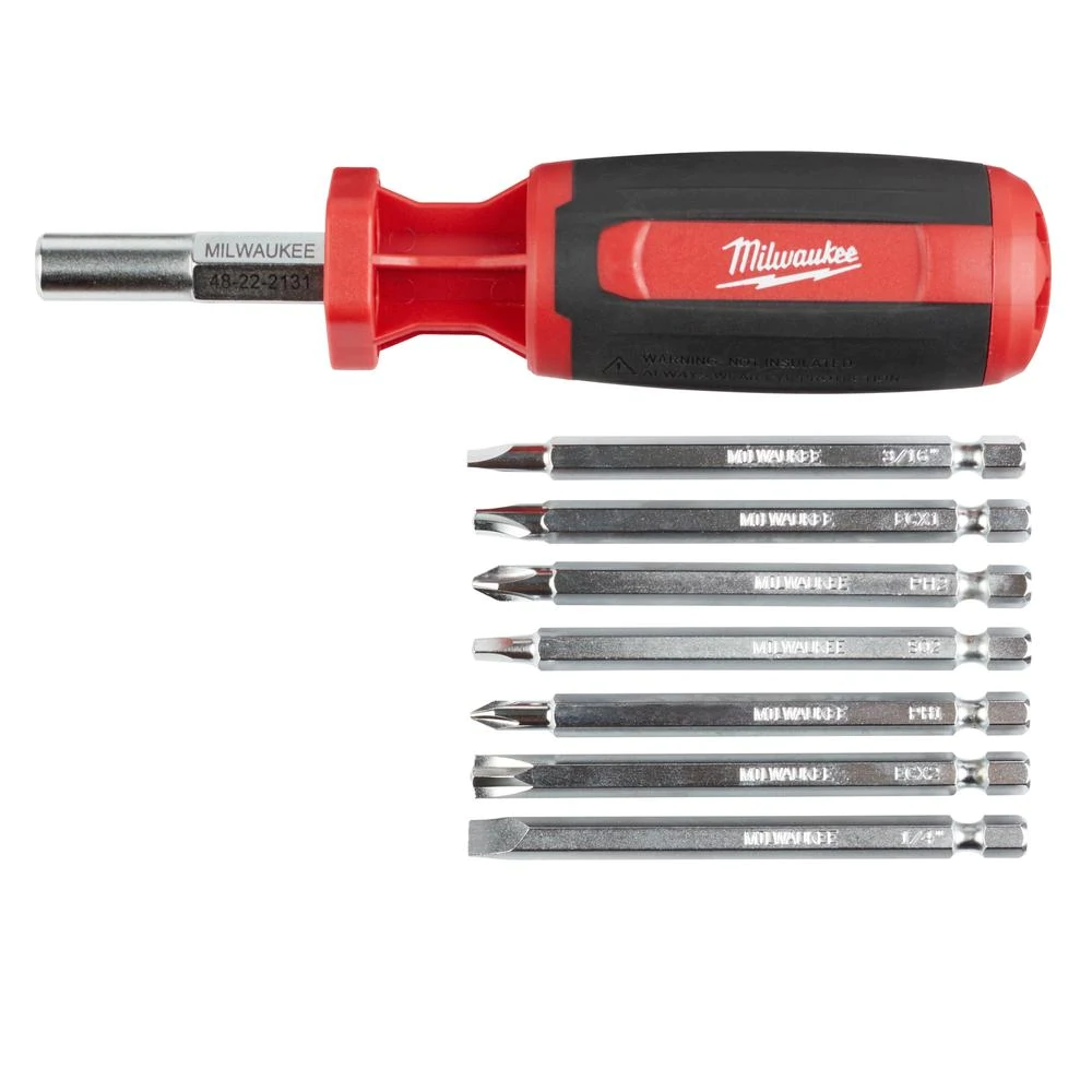MILWAUKEE 9-IN-1 ECX DRIVE MULTI-BIT DRIVER - Kilrich Building Centres
