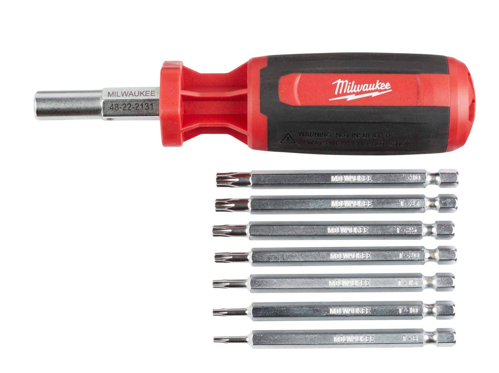 MILWAUKEE 9-IN-1 TORX DRIVE MULTI-BIT DRIVER - Kilrich Building Centres