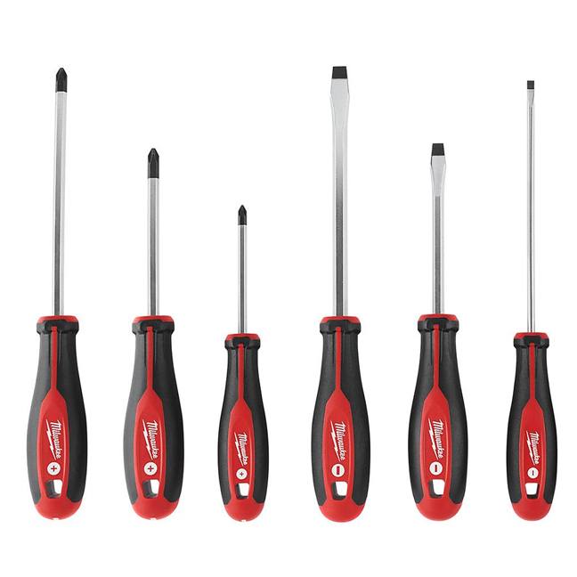 MILWAUKEE SCREWDRIVER SET (6 PACK) - Kilrich Building Centres