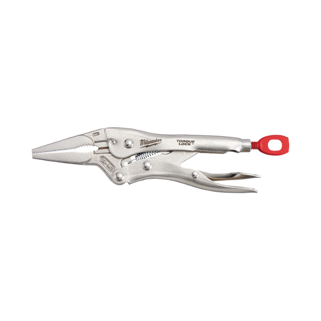 MILWAUKEE 6" LONG NOSE LOCKING PLIERS - Kilrich Building Centres