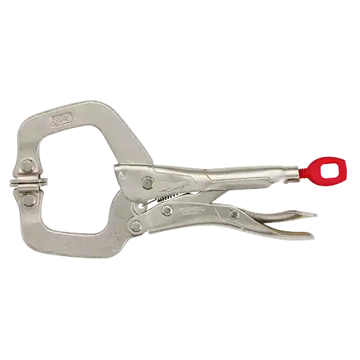 MILWAUKEE 6" TORQUE LOCK LOCKING C-CLAMP w/ SWIVEL JAWS - Kilrich Building Centres