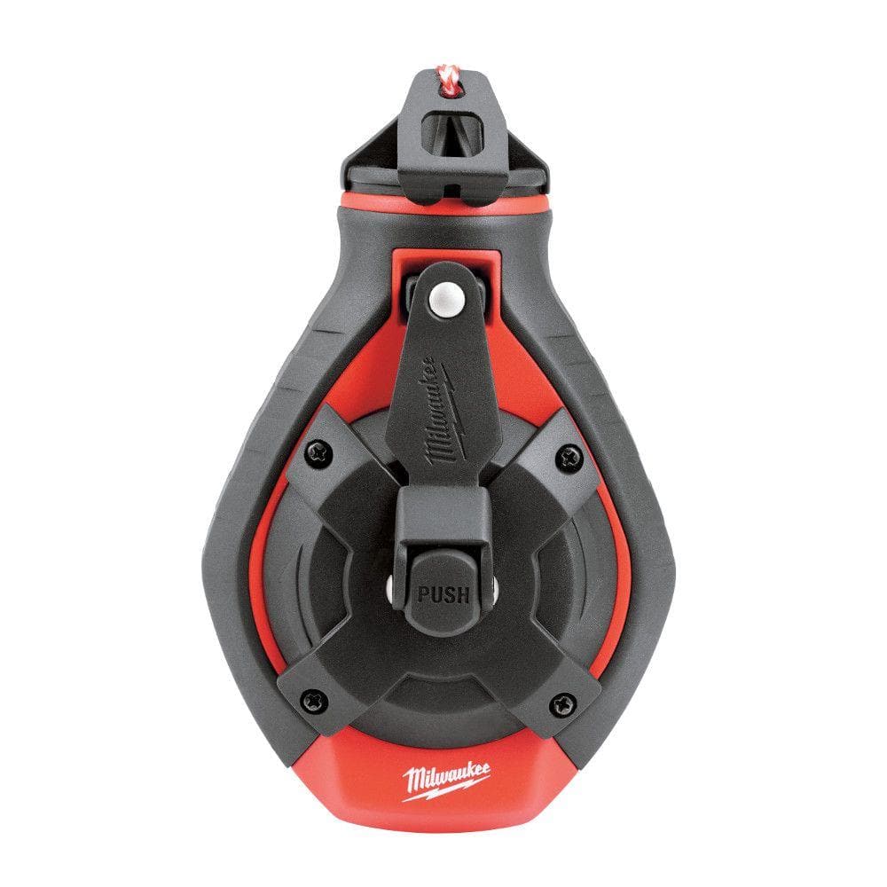MILWAUKEE 100' BOLD-LINE CHALK REEL - BLACK - Kilrich Building Centres