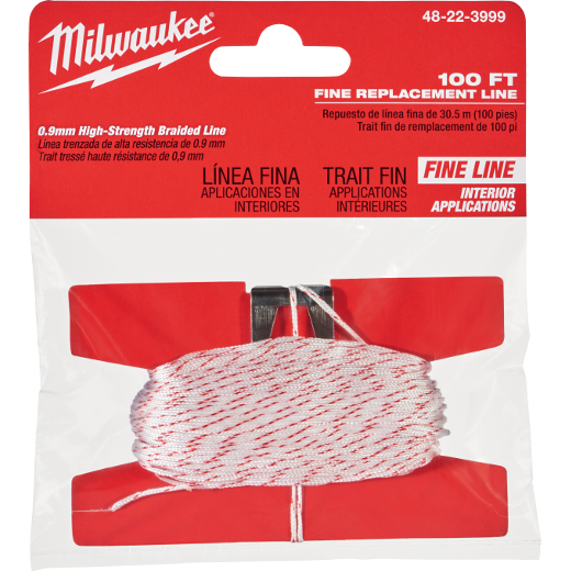 MILWAUKEE 100' PRECISION CHALK REEL REPLACEMENT LINE - Kilrich Building Centres
