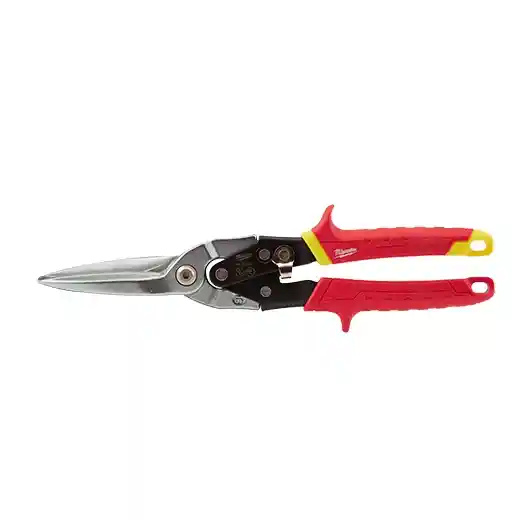 MILWAUKEE LONG-CUT STRAIGHT AVIATION SNIPS - Kilrich Building Centres