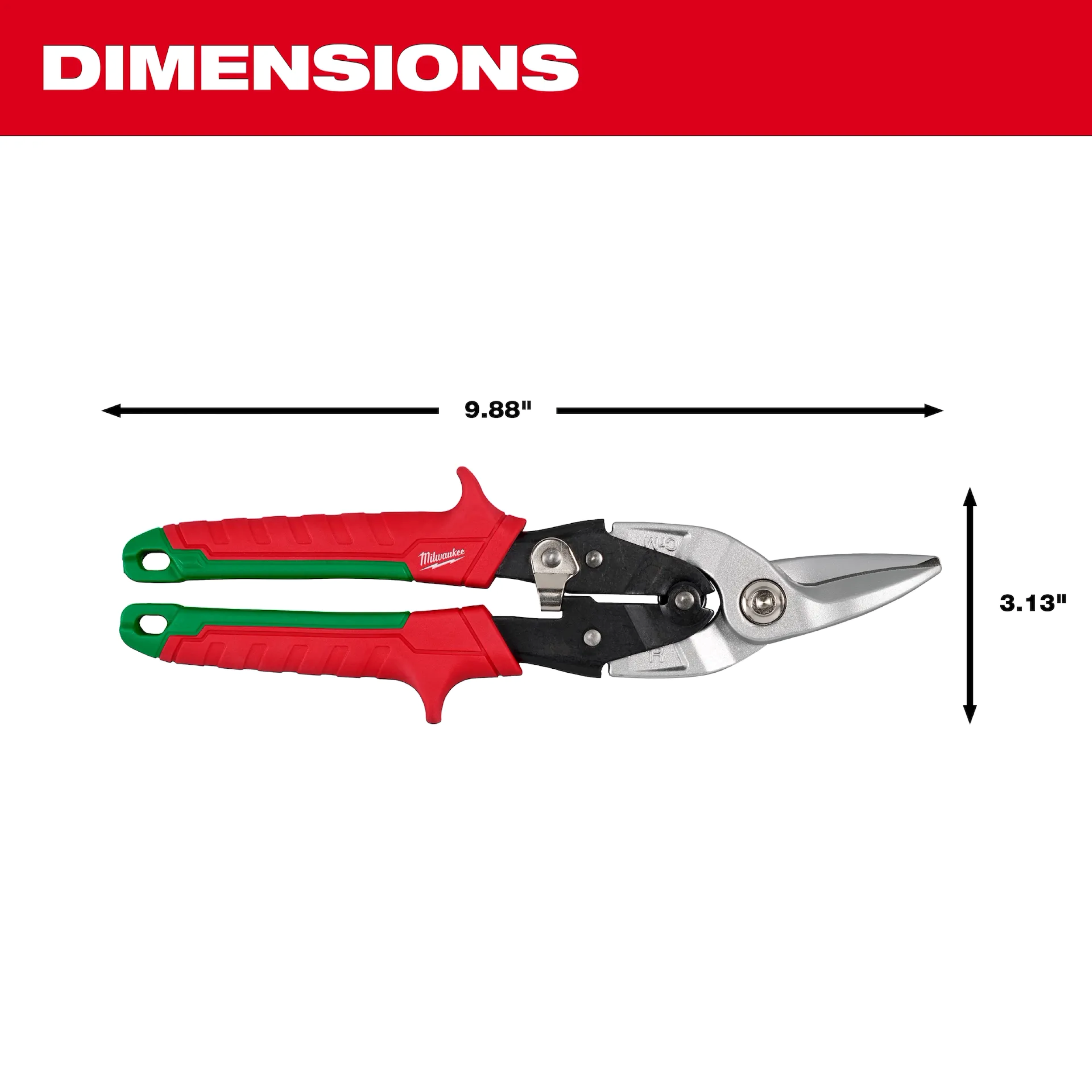 Main 4 - MILWAUKEE RIGHT-CUTTING AVIATION SNIPS -