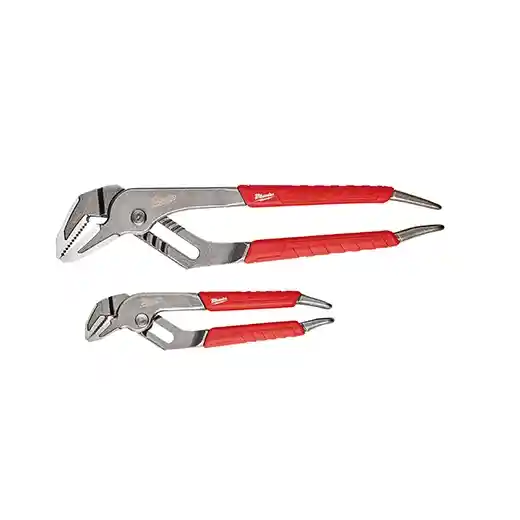 MILWAUKEE 6" & 10" COMFORT GRIP STRAIGHT JAW PLIERS SET - Kilrich Building Centres