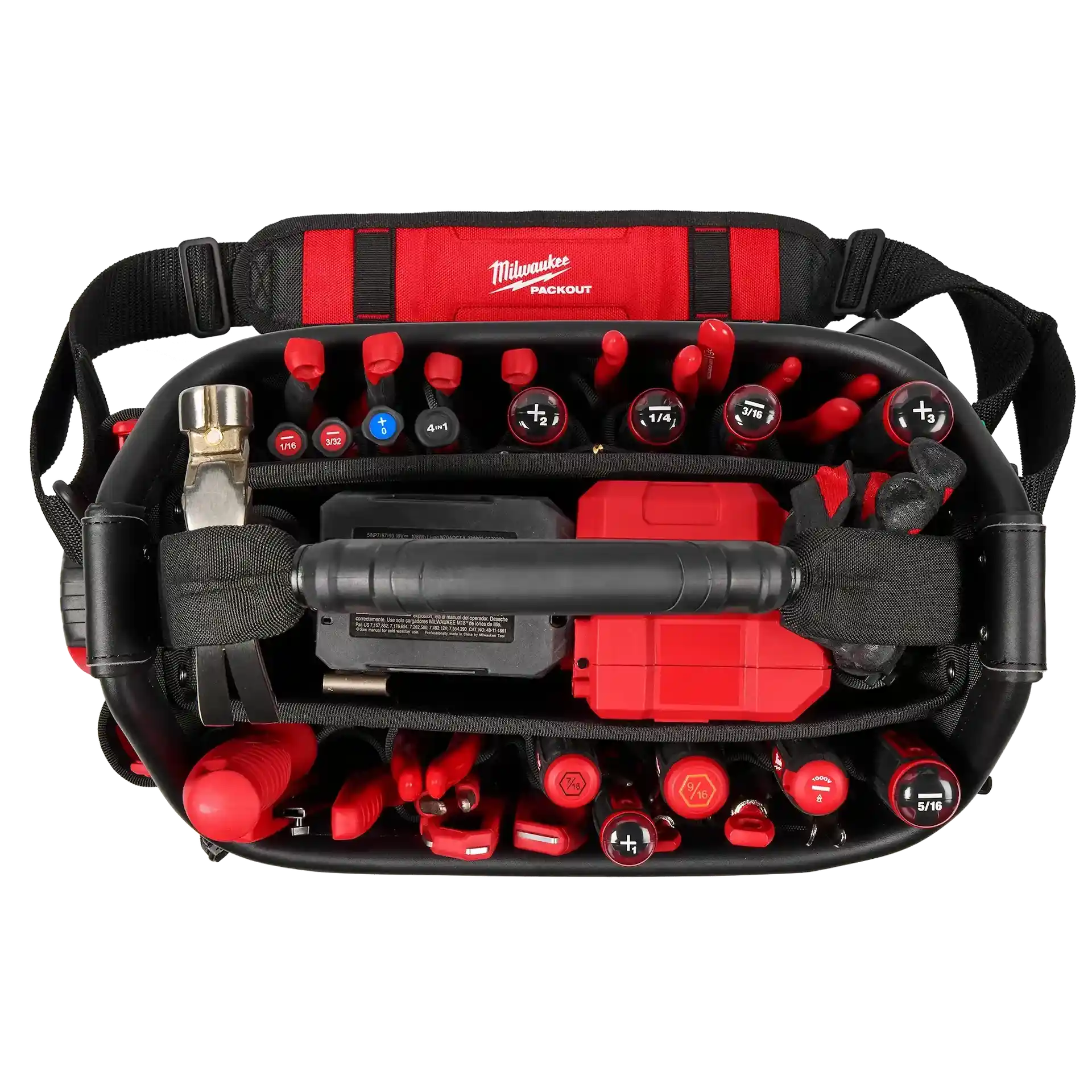 Main 5 - MILWAUKEE PACKOUT 15" STRUCTURED TOTE -