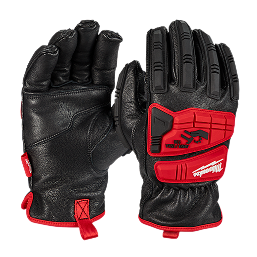 MILWAUKEE IMPACT CUT LEVEL 5 GOATSKIN LEATHER GLOVES (XL) - Kilrich Building Centres
