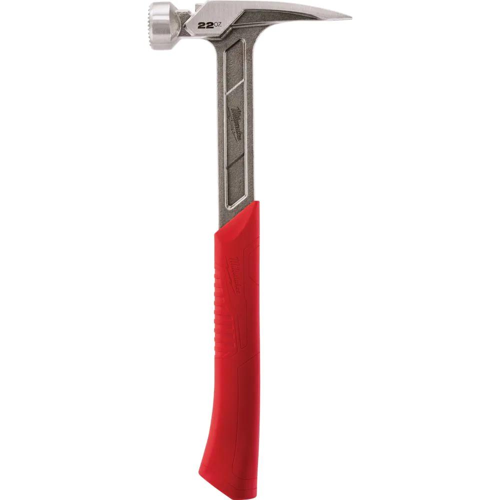 MILWAUKEE MILLED-FACE FRAMING HAMMER (22 oz.) - Kilrich Building Centres