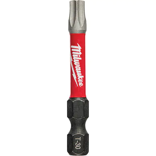 MILWAUKEE SHOCKWAVE 2" IMPACT POWER TORX T-30 BIT - 1/4" DRIVE - Kilrich Building Centres