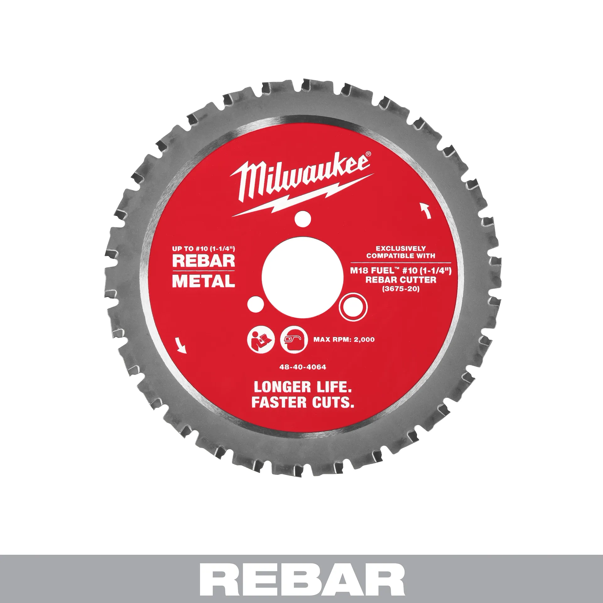 MILWAUKEE #10 (1-1/4”) REBAR CUTTING BLADE - Kilrich Building Centres