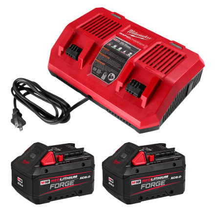 MILWAUKEE M18 FORGE XC8.0 RAPID CHARGER - Kilrich Building Centres