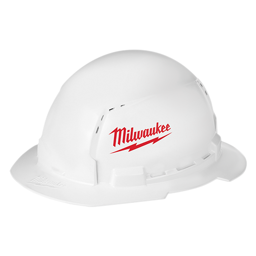 MILWAUKEE FULL BRIM VENTED HARD HAT (CLASS C) - Kilrich Building Centres