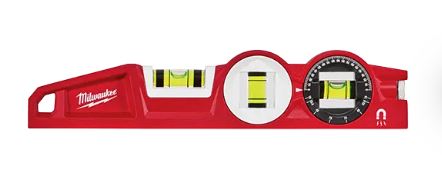 MILWAUKEE DIECAST TORPEDO LEVEL w/ 360° LOCKING VIAL - Kilrich Building Centres